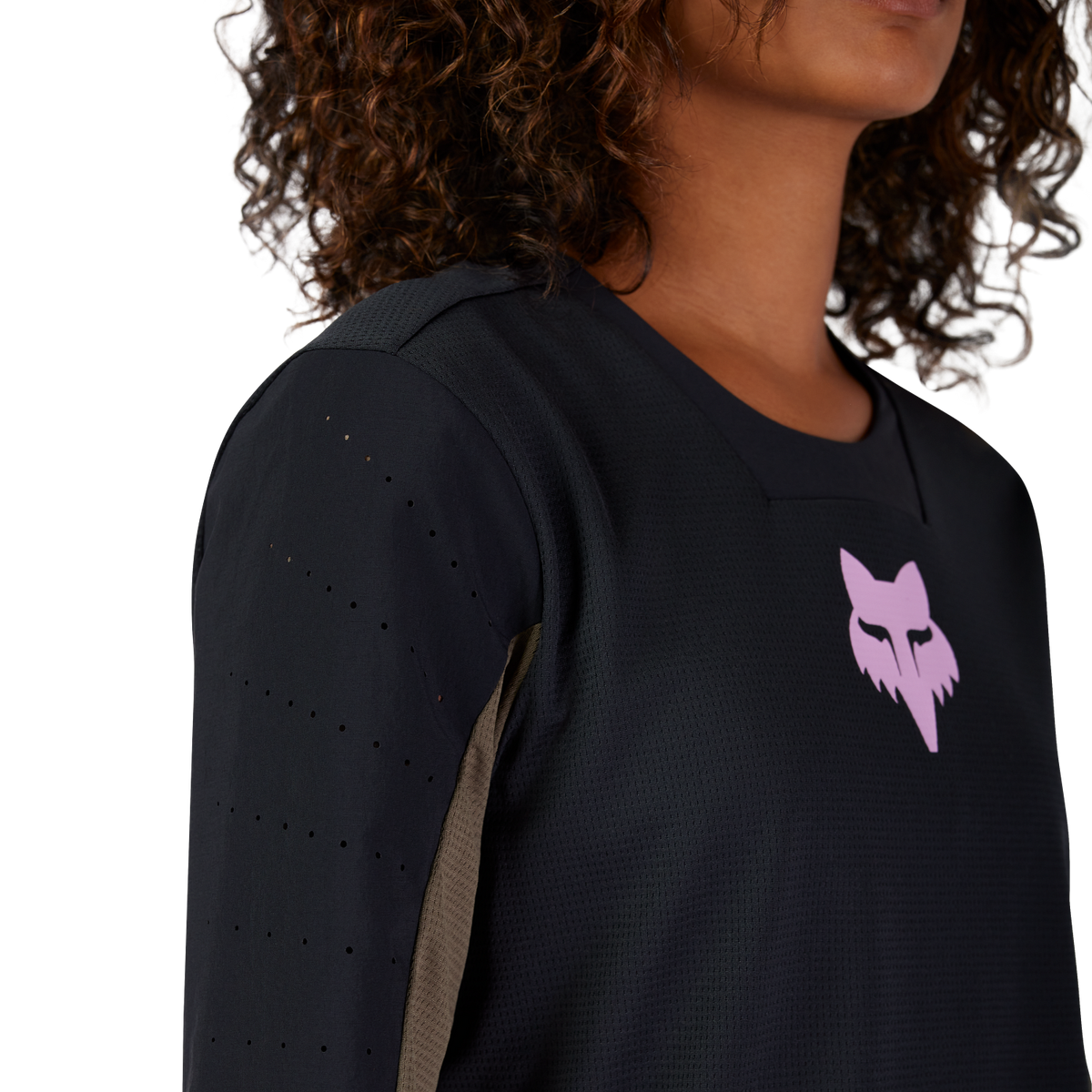 Womens Defend Park Long Sleeve Jersey